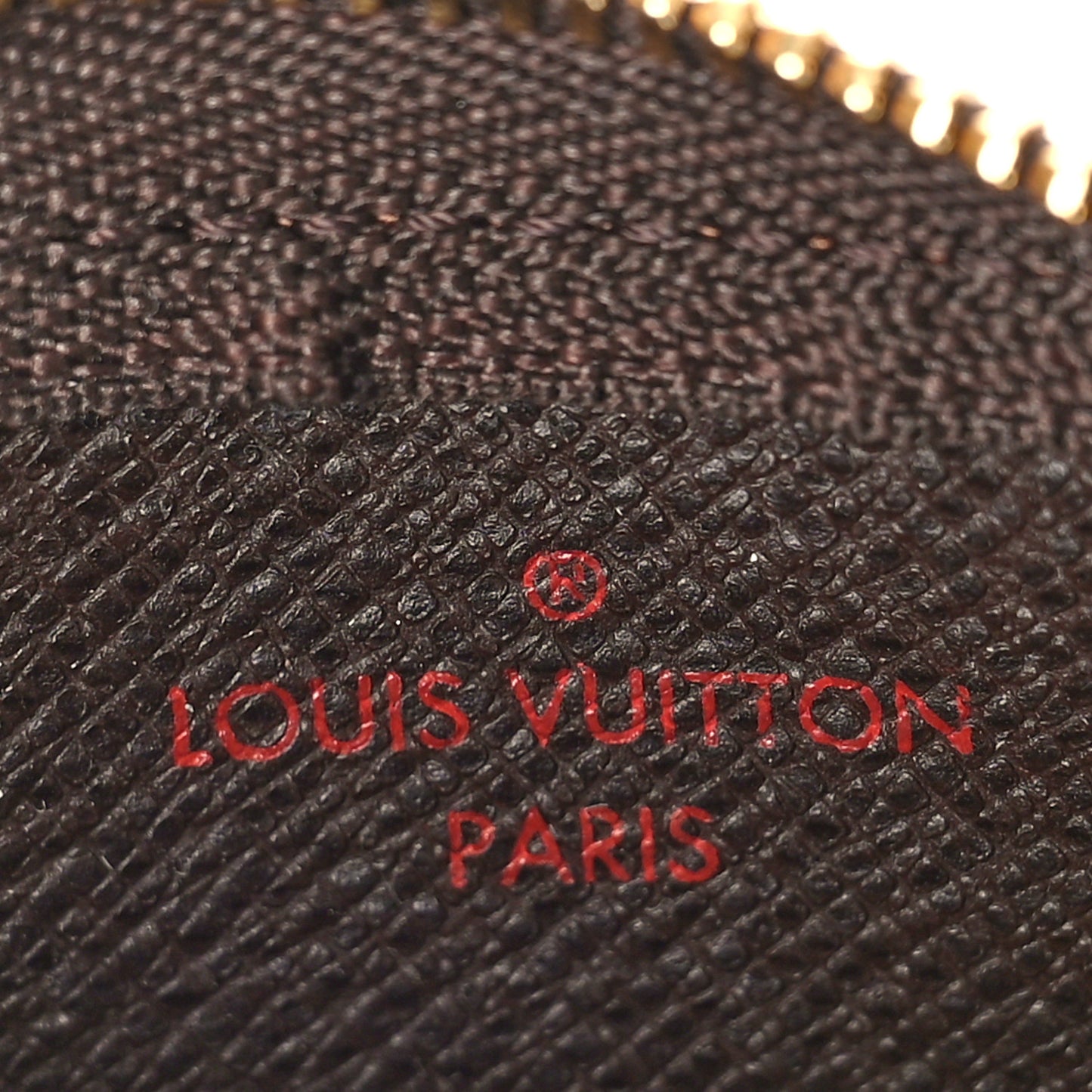 Damier Ebene Key Pouch