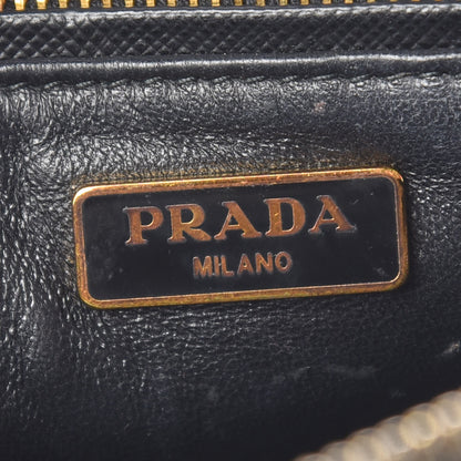 Prada Saffiano Small Camera Crossbody Bag Black 7 of 8