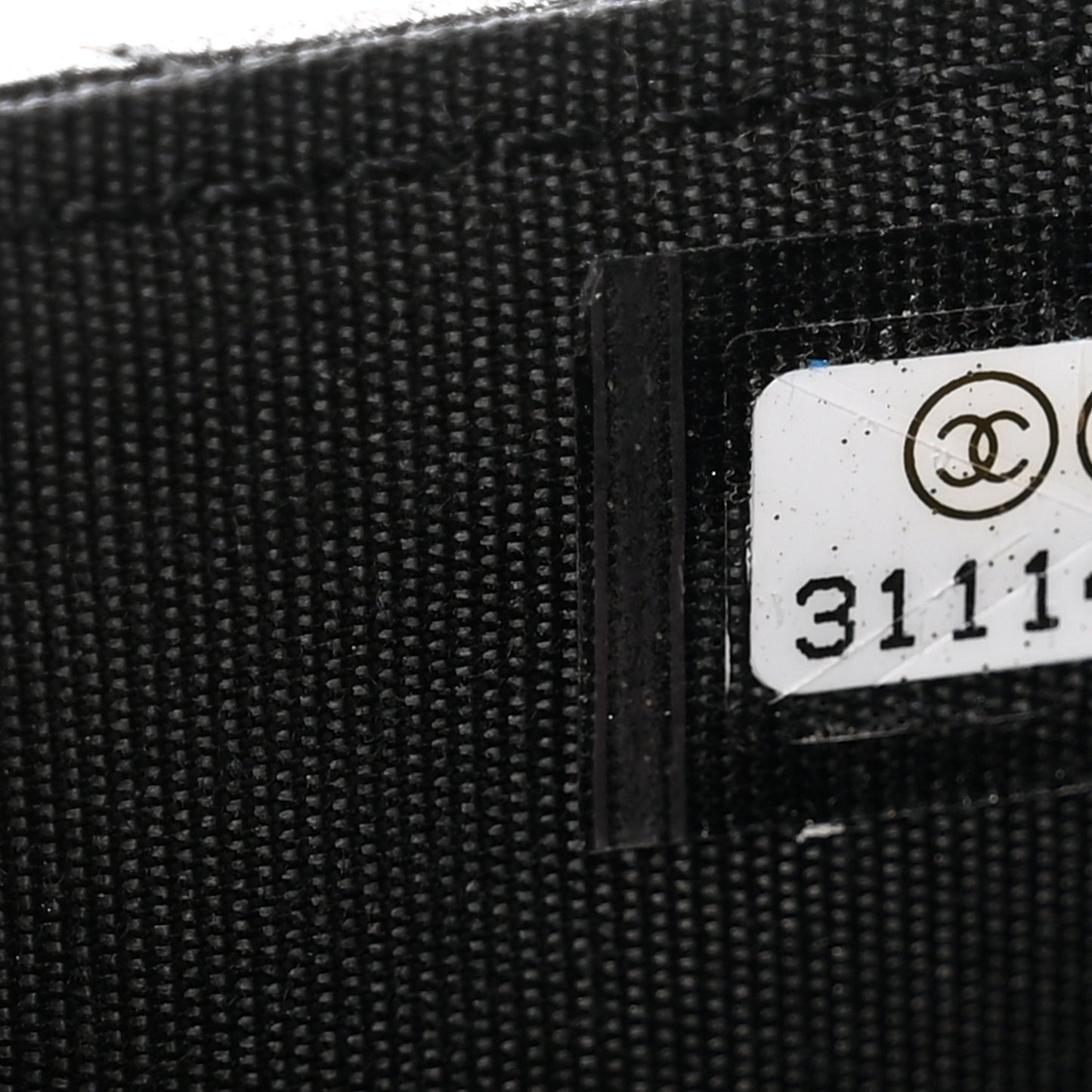 Lambskin Quilted Chanel 19 Flap Wallet Black