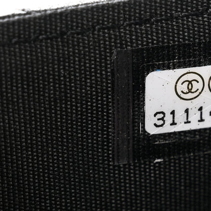 Chanel Lambskin Quilted Chanel 19 Flap Wallet Black 8 of 8