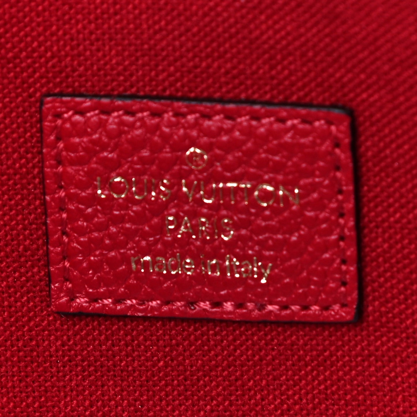 Empreinte Pochette Felicie Chain Wallet Scarlet