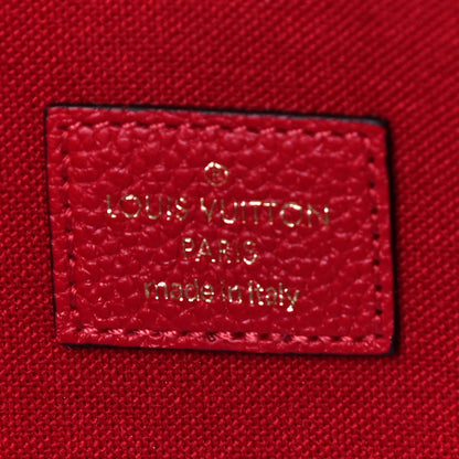 Louis Vuitton Empreinte Pochette Felicie Chain Wallet Scarlet 6 of 9