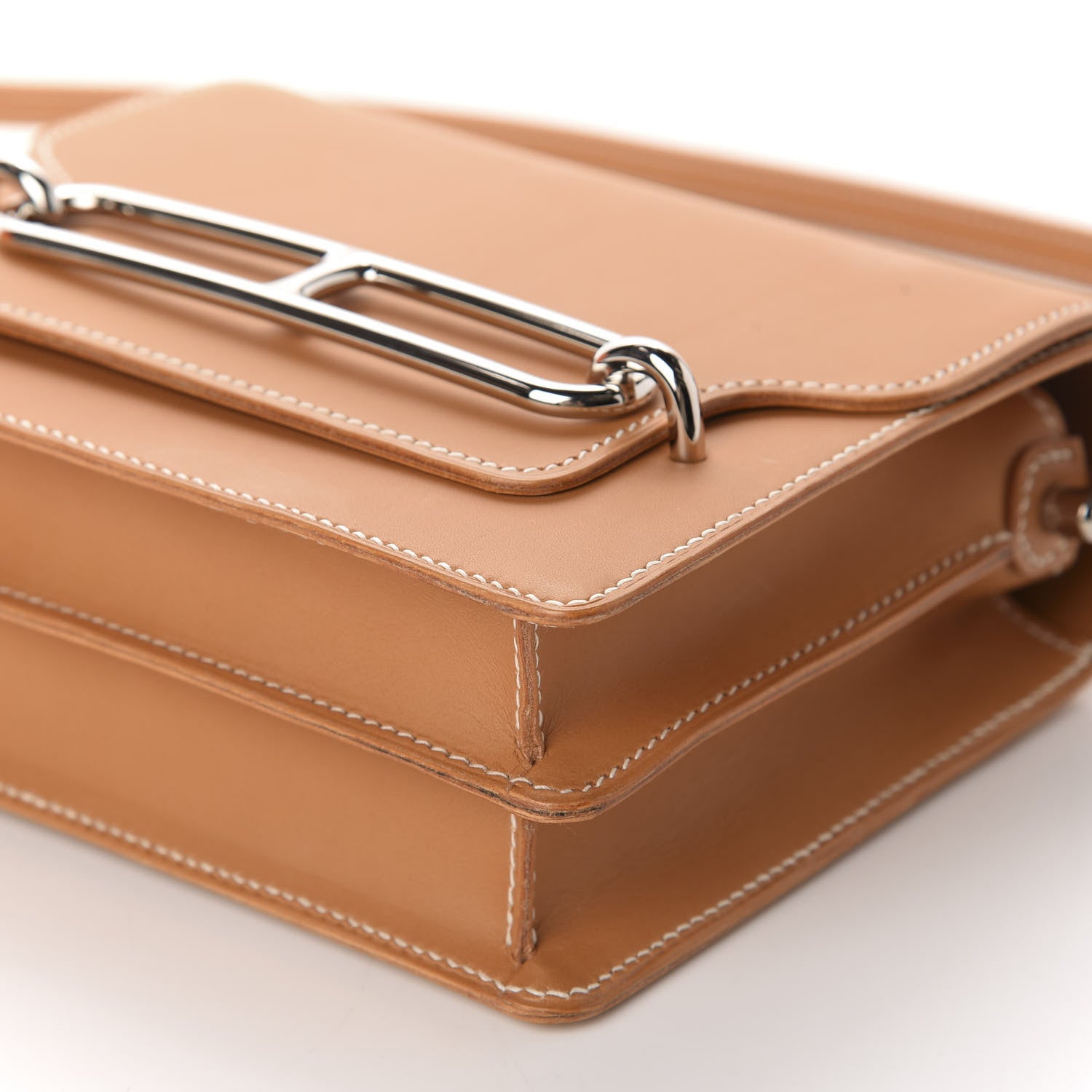 Hermes Veau Butler Mini Sac Roulis Natural Sable 7 of 11