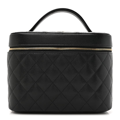 Chanel Caviar Quilted Large Vanity Pouch Black 1 of 8