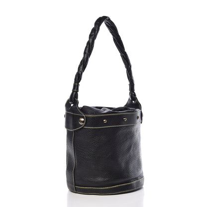 Fendi Vitello Palazzo Bucket Bag Black 8 of 23