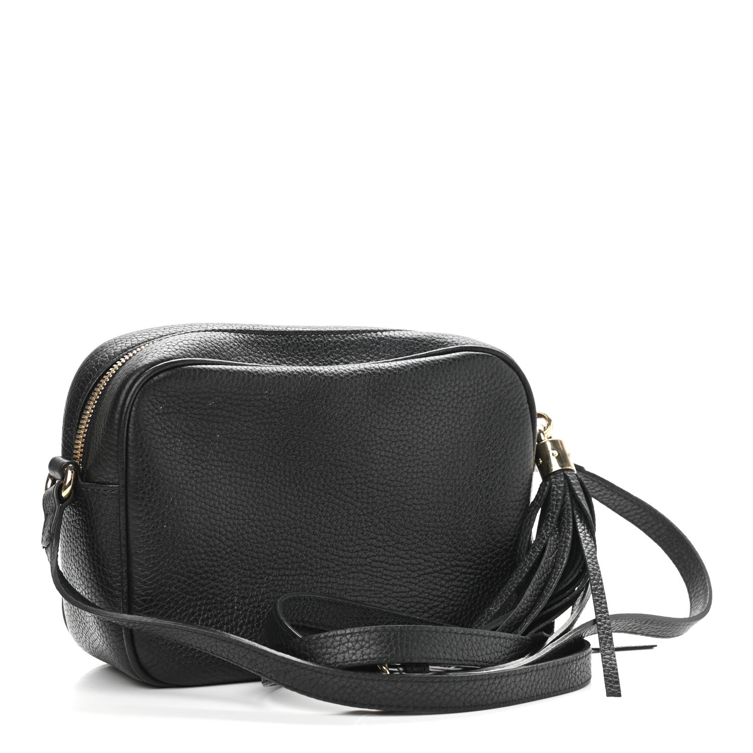 Gucci Pebbled Calfskin Small Soho Disco Bag Black 3 of 14