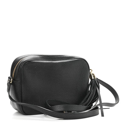 Gucci Pebbled Calfskin Small Soho Disco Bag Black 3 of 14