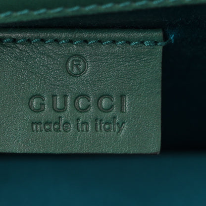 Gucci Velvet Moon Calfskin Crystal GG Monogram Small Dionysus Shoulder Bag Avio Dusty Pink Black Diamond 6 of 11