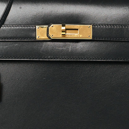 Hermes Box Kelly Sellier 35 Bleu Marine 8 of 11