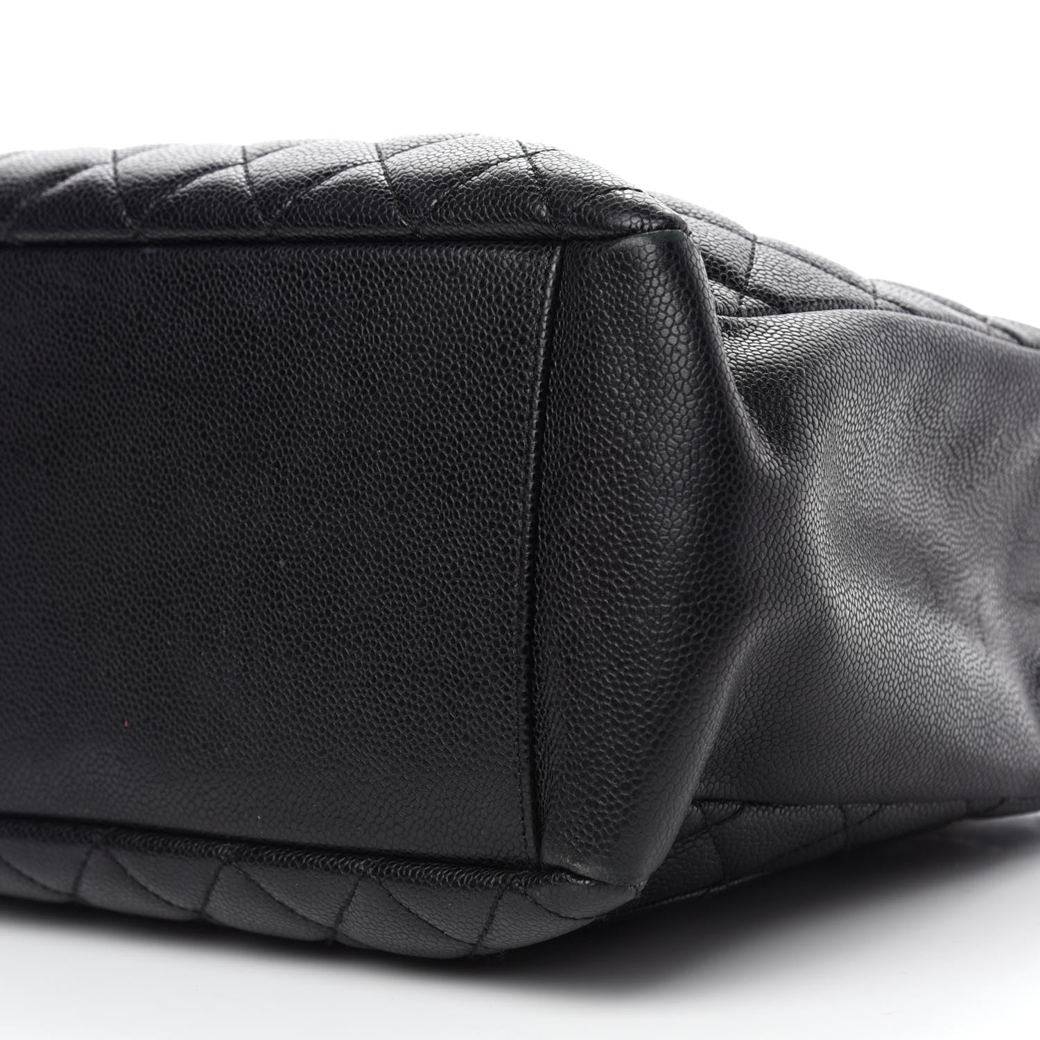 Chanel Caviar Quilted Grand Shopping Tote GST Black 10 of 13