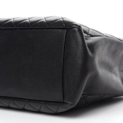 Chanel Caviar Quilted Grand Shopping Tote GST Black 10 of 13