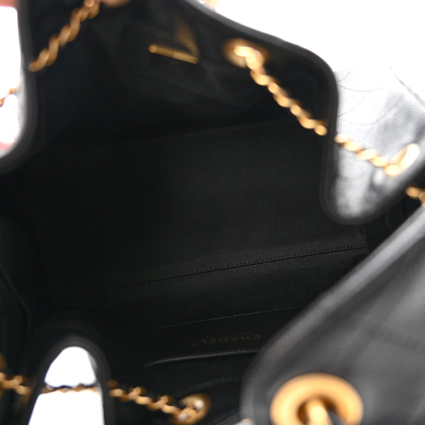 Caviar Quilted Small Chanel 25 Handbag Black