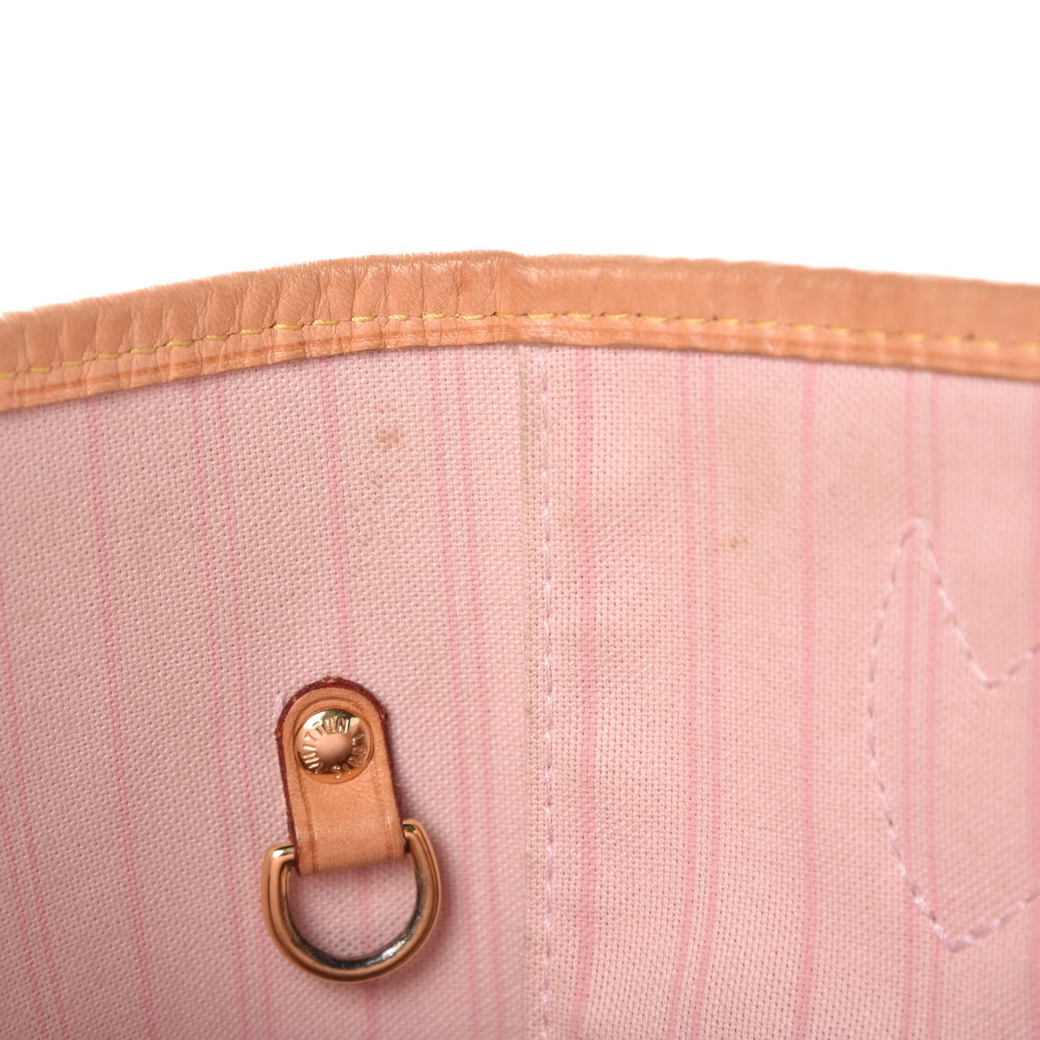 Louis Vuitton Damier Azur Neo Neverfull MM Rose Ballerine 11 of 16