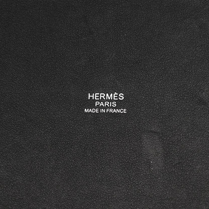 Hermes Swift H Canvas Cabas H En Biais 40 Black Ecru 6 of 9