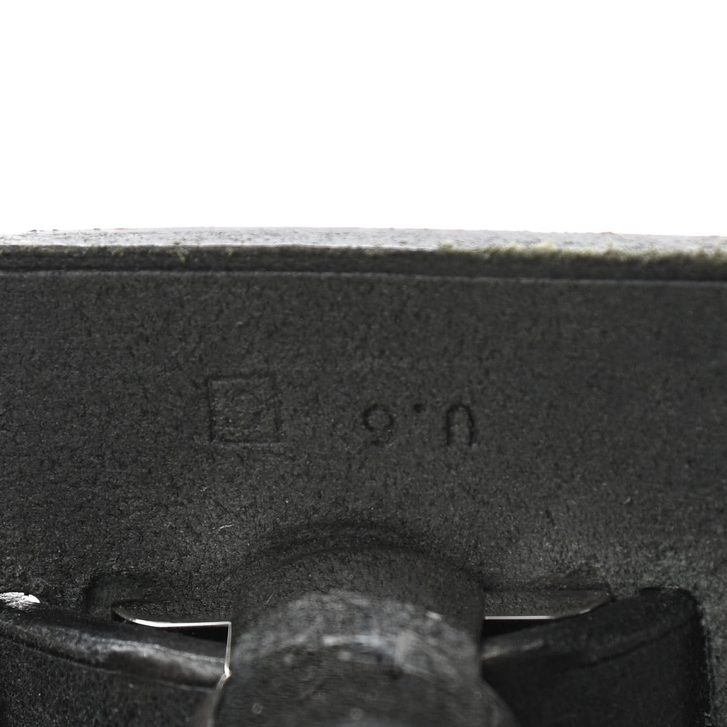 Toile Vache Calfskin Herbag 39 MM Black