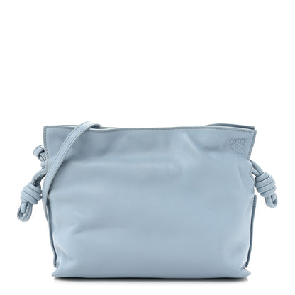 Loewe Nappa Flamenco Mini  Knot Bag Dusty Blue 1 of 13