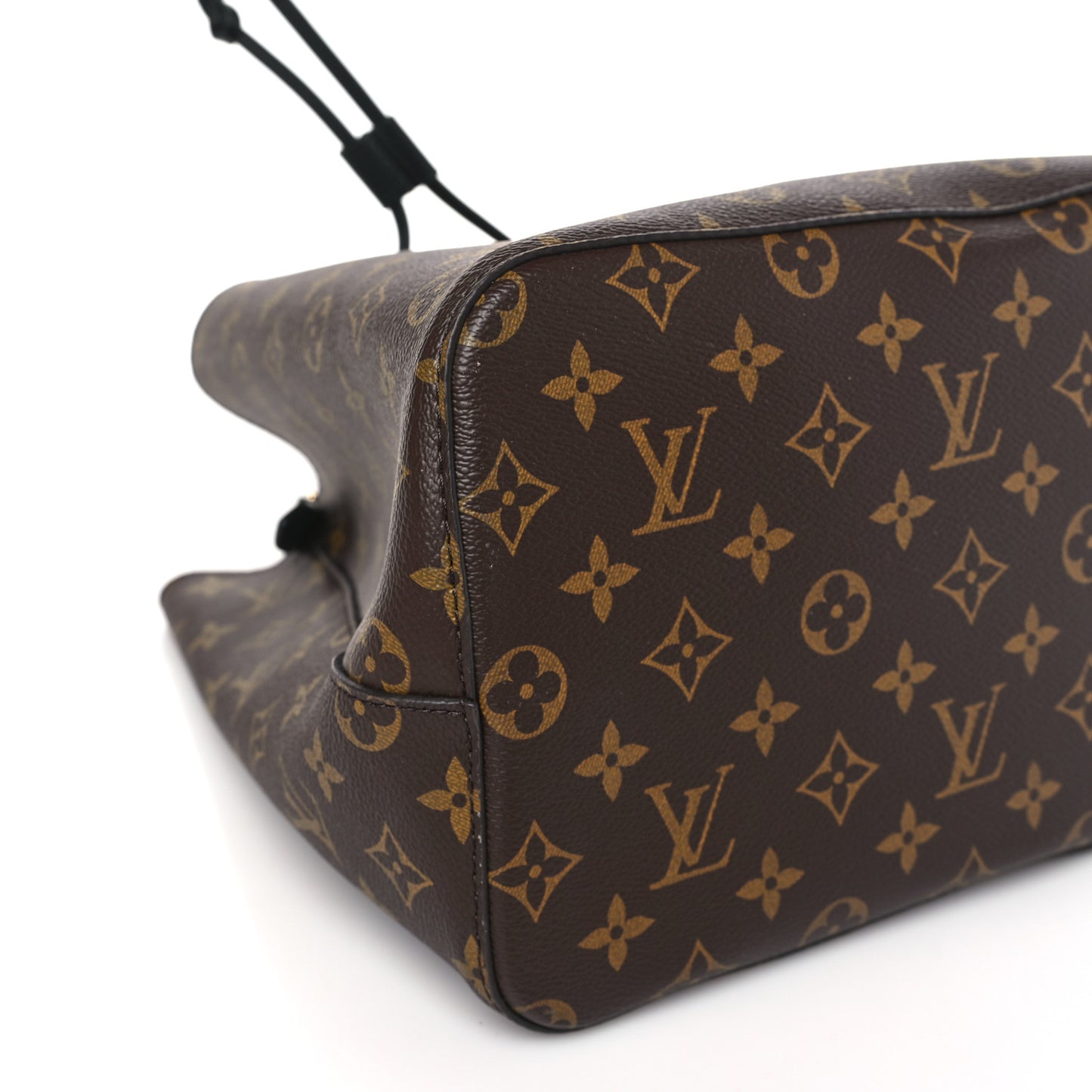 LOUIS VUITTON Monogram Neonoe MM Black