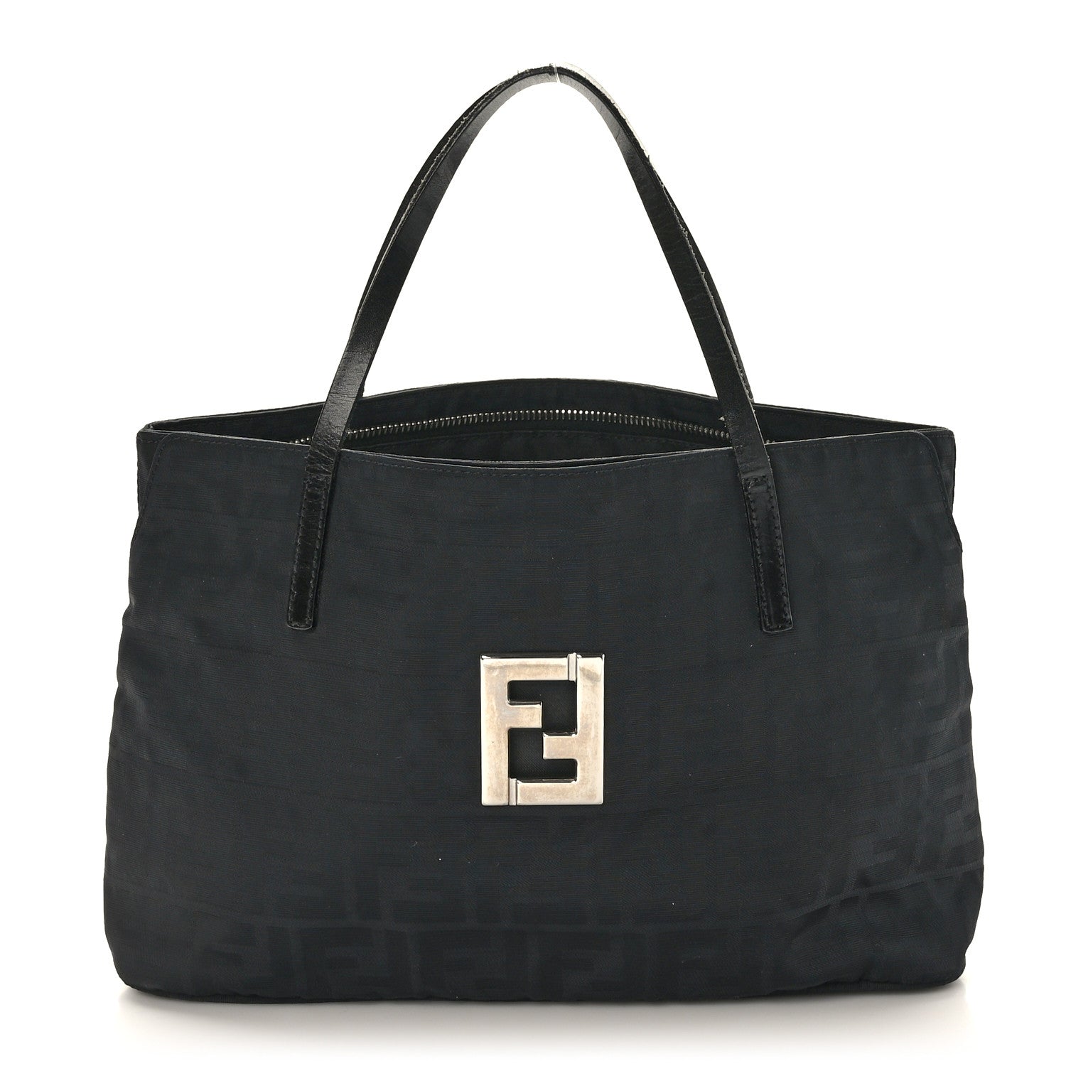 Fendi Zucca Tote Black 1 of 10