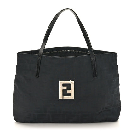 Fendi Zucca Tote Black 1 of 10