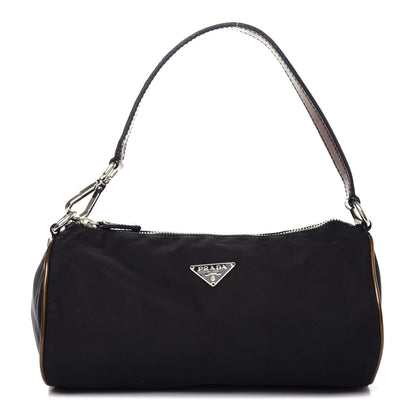 Prada Tessuto Nylon Pochette Bag Black 1 of 10