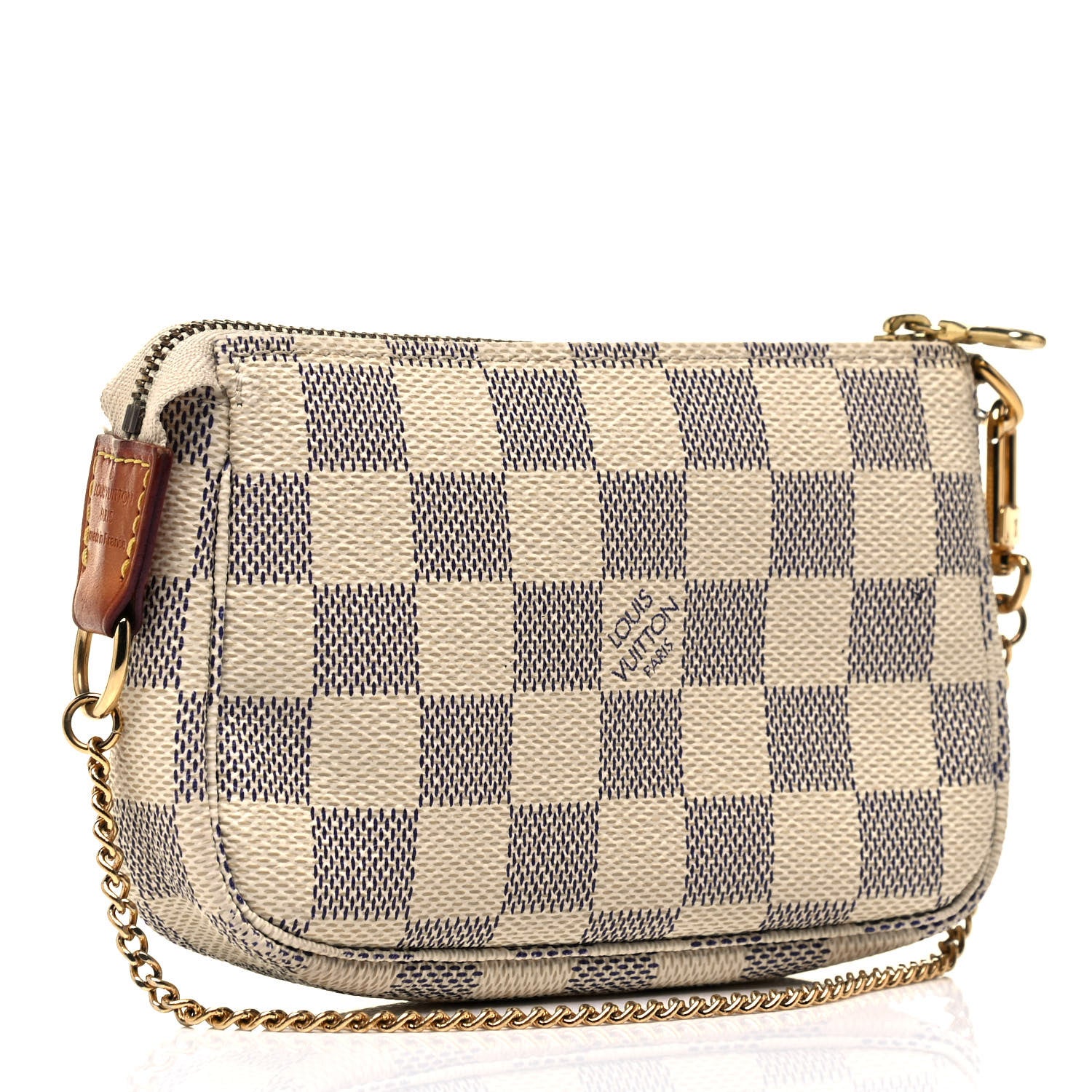 Louis Vuitton Damier Azur Mini Pochette Accessories 4 of 9