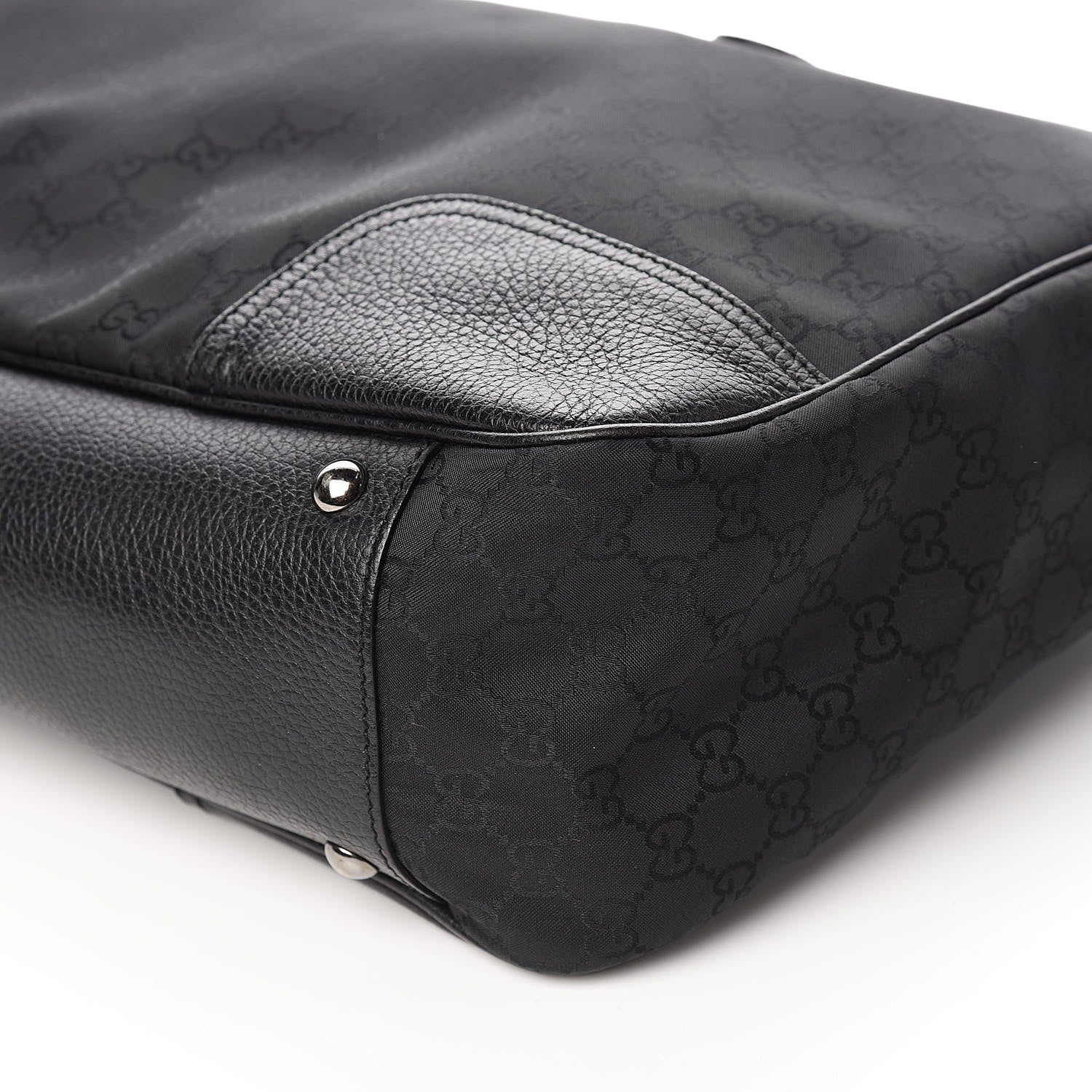 Gucci Monogram Large Princy Tote Black 9 of 10