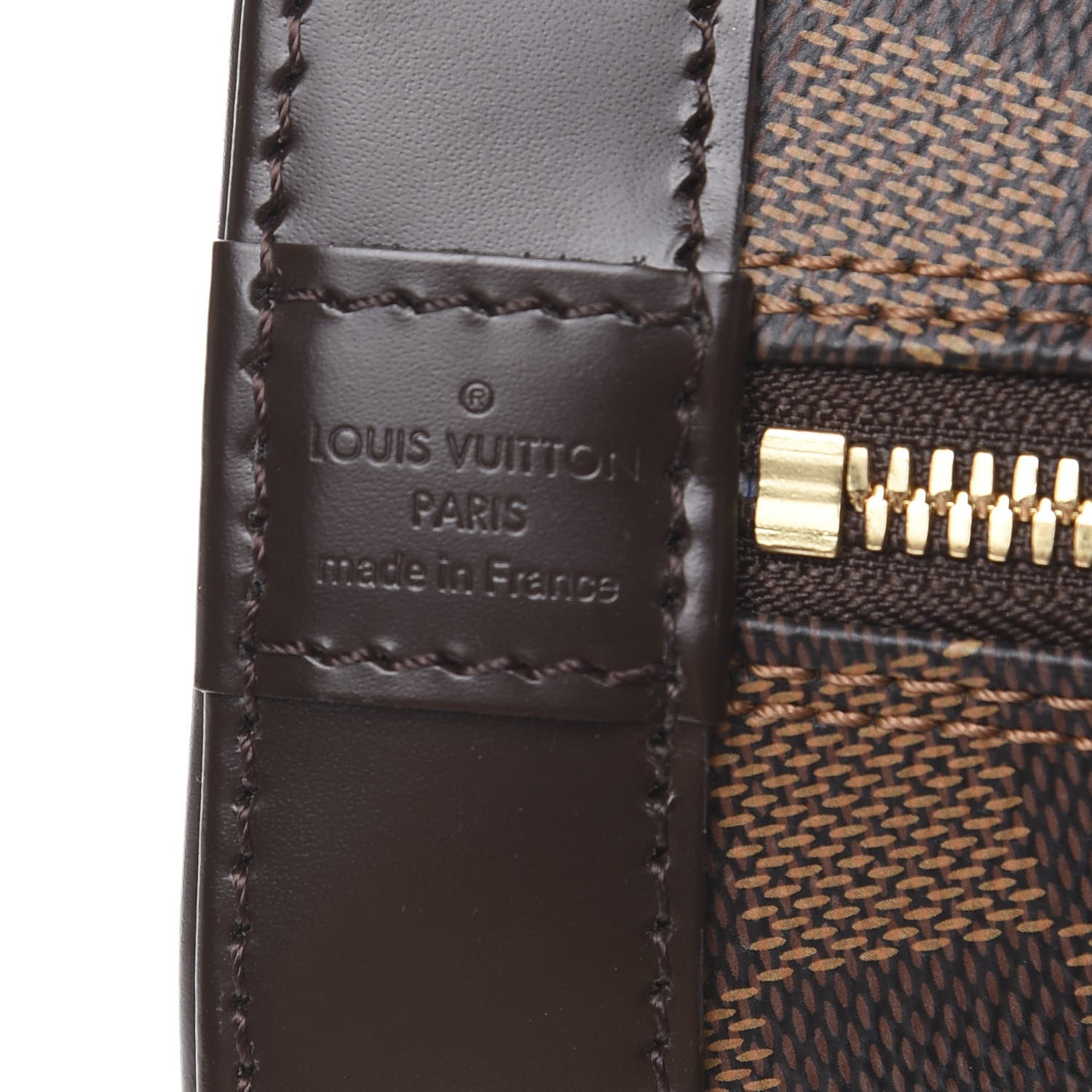 Louis Vuitton Damier Ebene Alma BB 9 of 10