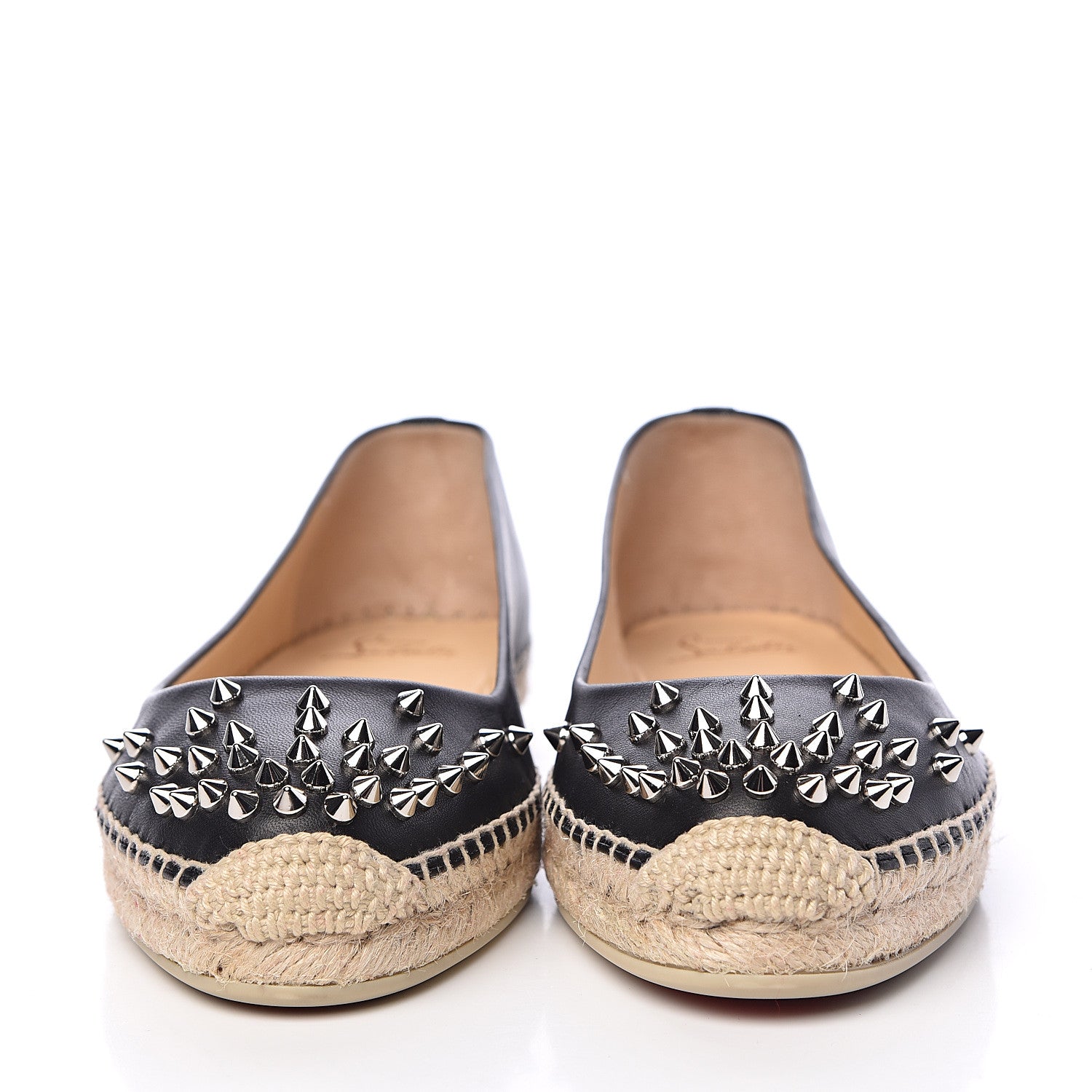 Christian Louboutin Nappa Aliochette Espadrilles 41 Black 2 of 10