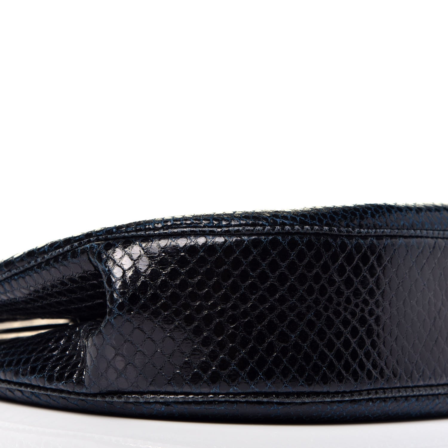 Judith Leiber Snakeskin Crystal Evening Bag Black 8 of 11