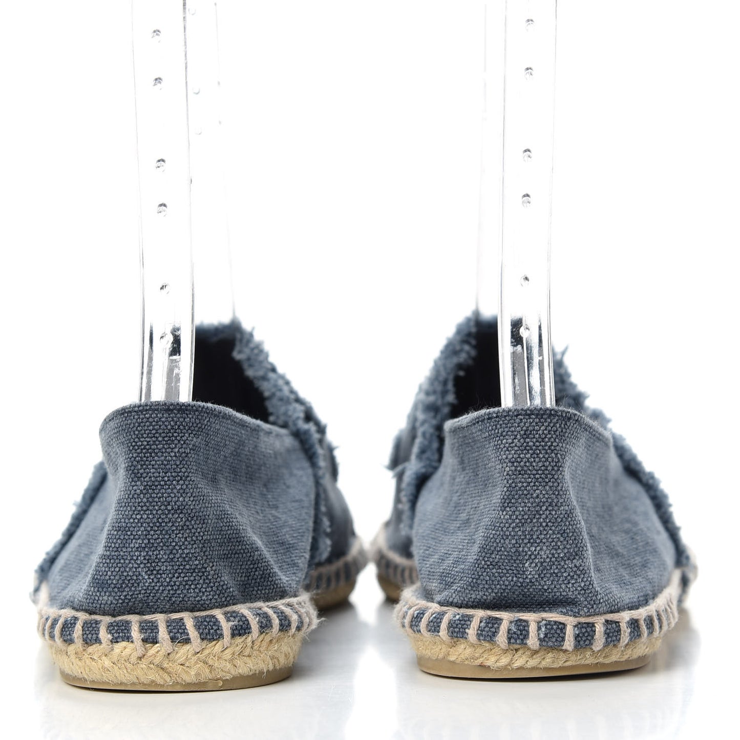 Linen CC Espadrilles 39 Blue