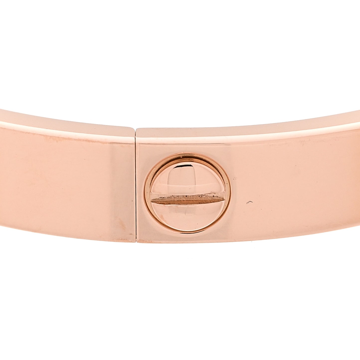 18K Pink Gold 4 Diamond LOVE Bracelet 16