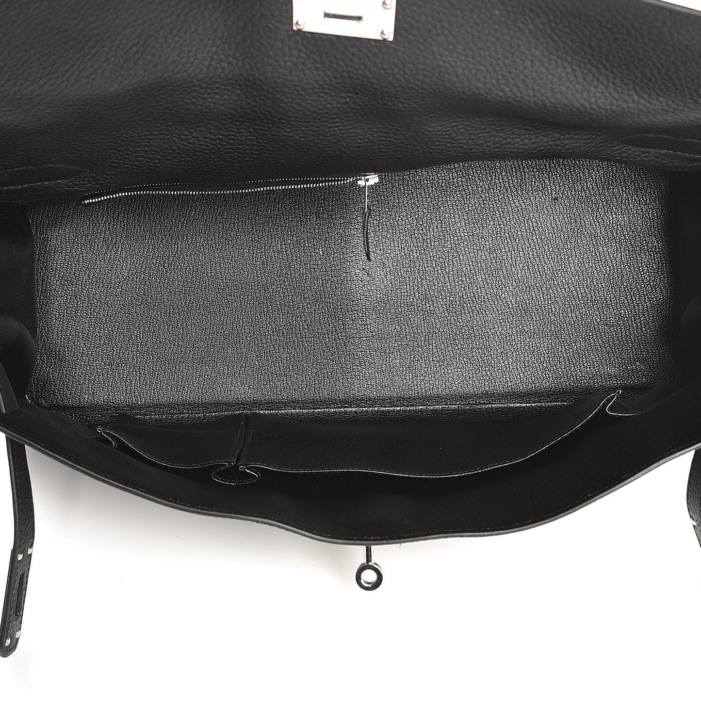 Taurillon Clemence Shoulder Kelly 40 Black