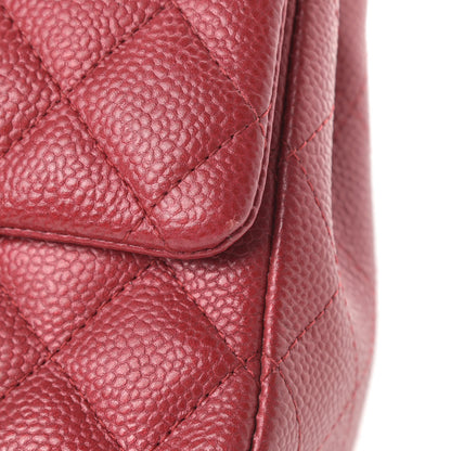 Chanel Caviar Quilted Mini Square Flap Red 11 of 13