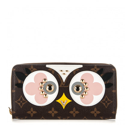 Louis Vuitton Monogram Lovely Birds Zippy Wallet 1 of 7