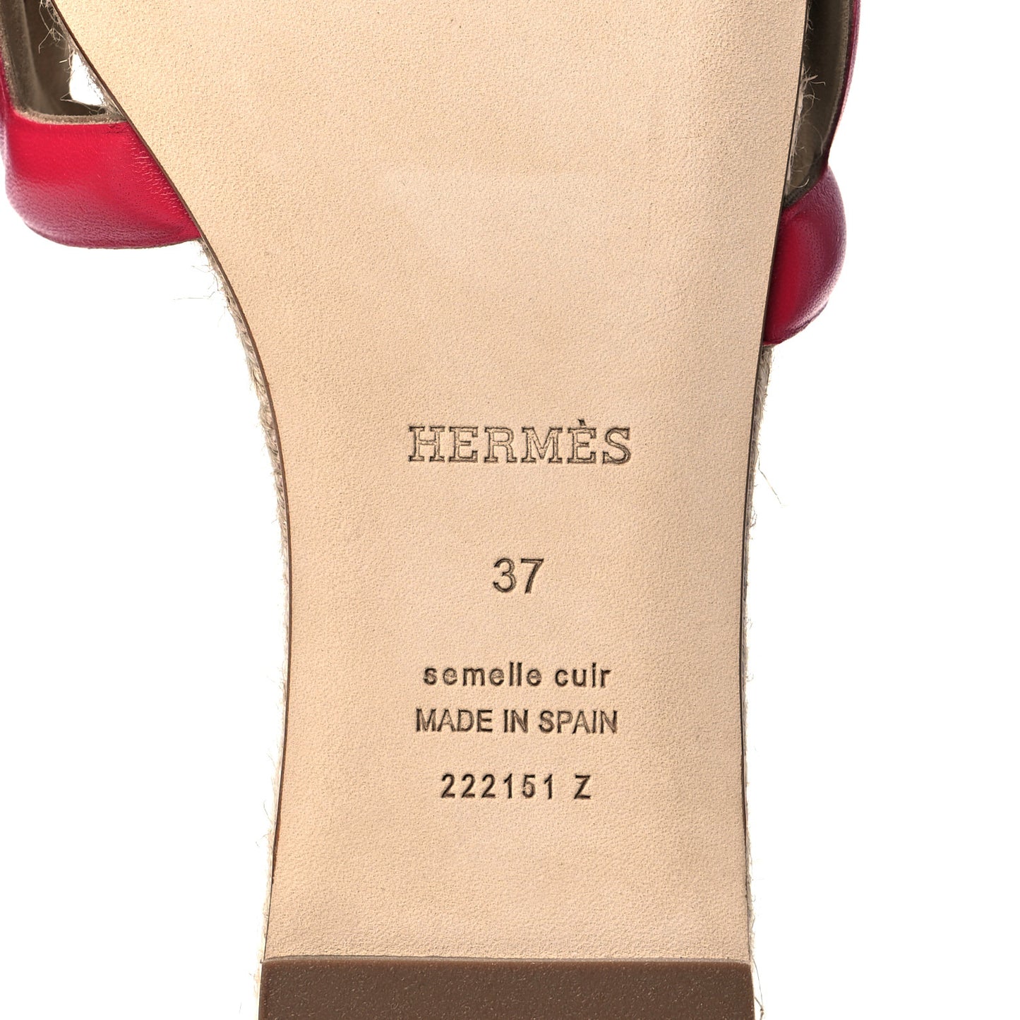 Nappa Famosa Espadrille Sandals 37 Rosa Framboise