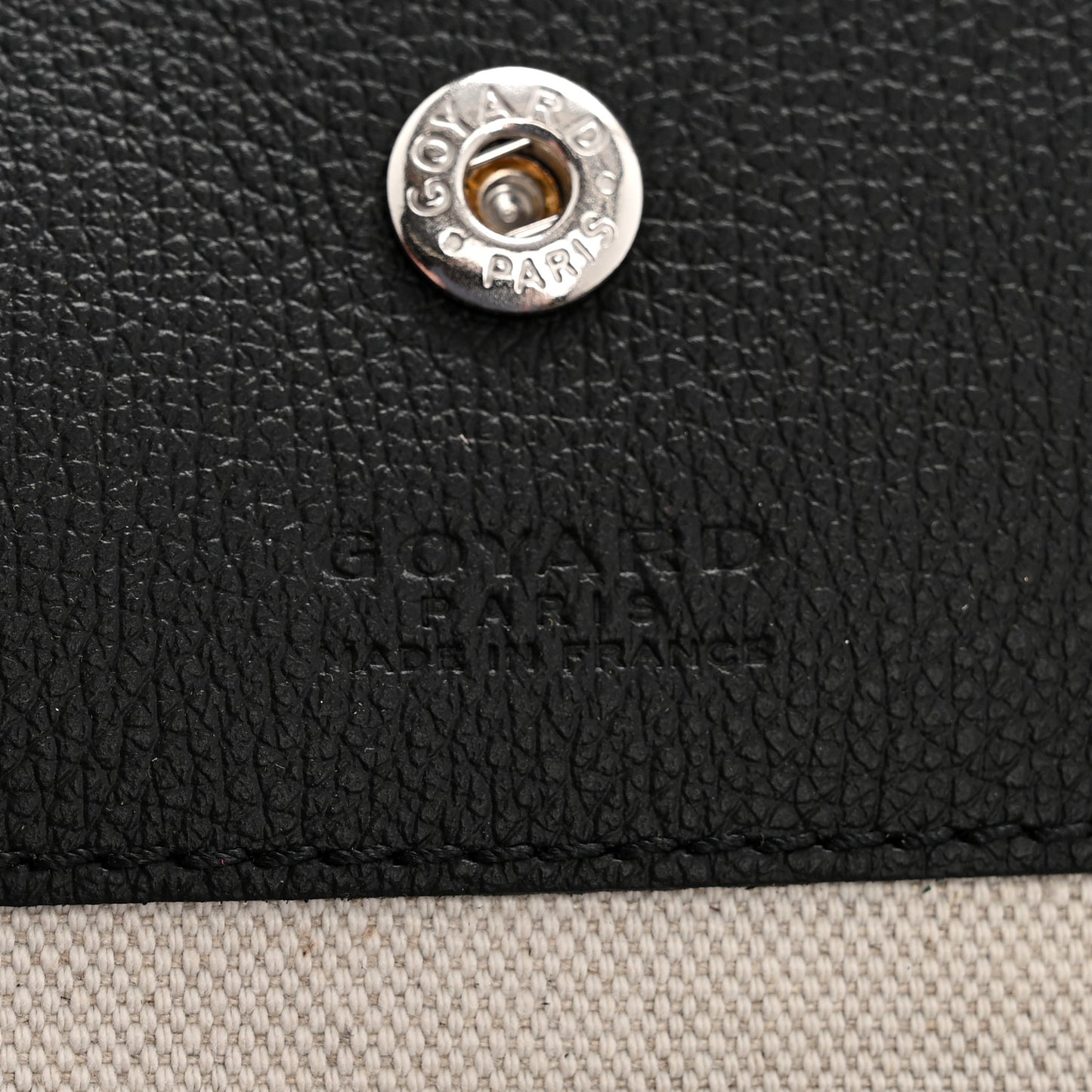 Goyardine Boheme Hobo Black