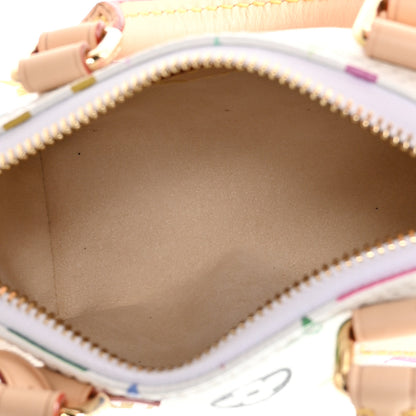 Louis Vuitton LV X TM Monogram Multicolor Nano Speedy White 5 of 10