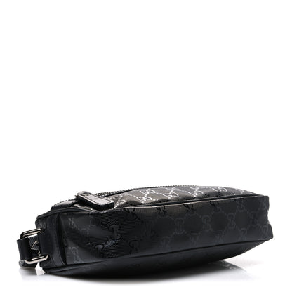 Gucci Imprime Monogram Small Shoulder Bag Black 3 of 9