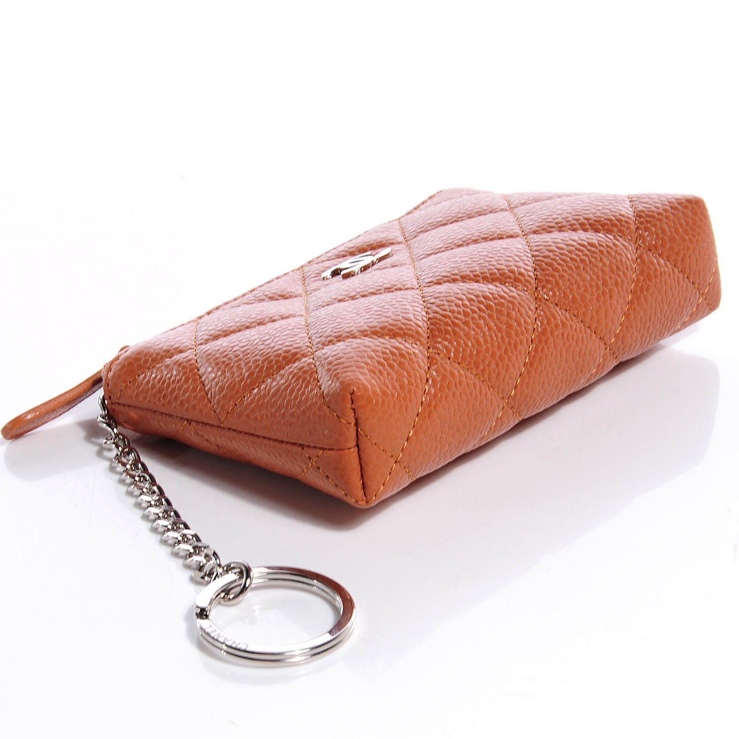 Chanel Caviar Key Holder Case Brown 4 of 8