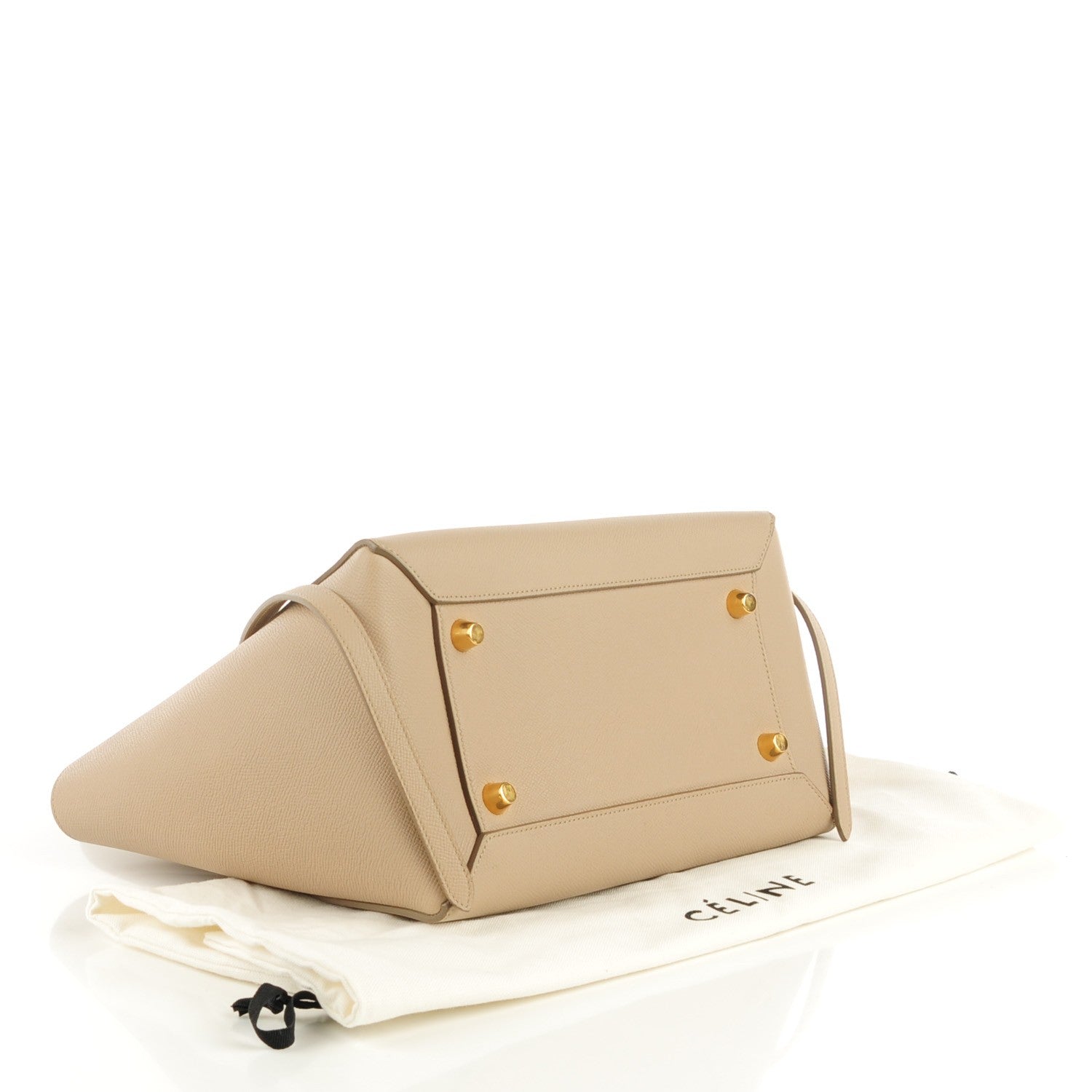 Celine Grained Calfskin Mini Belt Bag Light Taupe 4 of 9