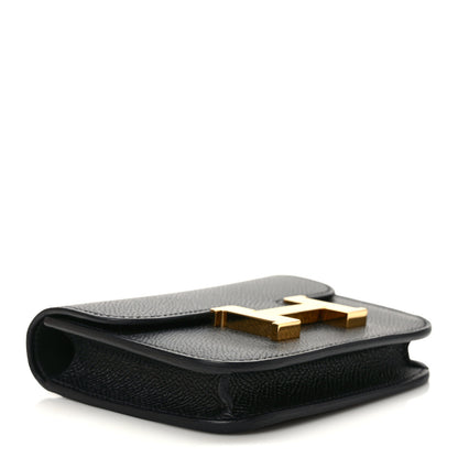 Hermes Epsom Constance Slim Wallet Black 5 of 8