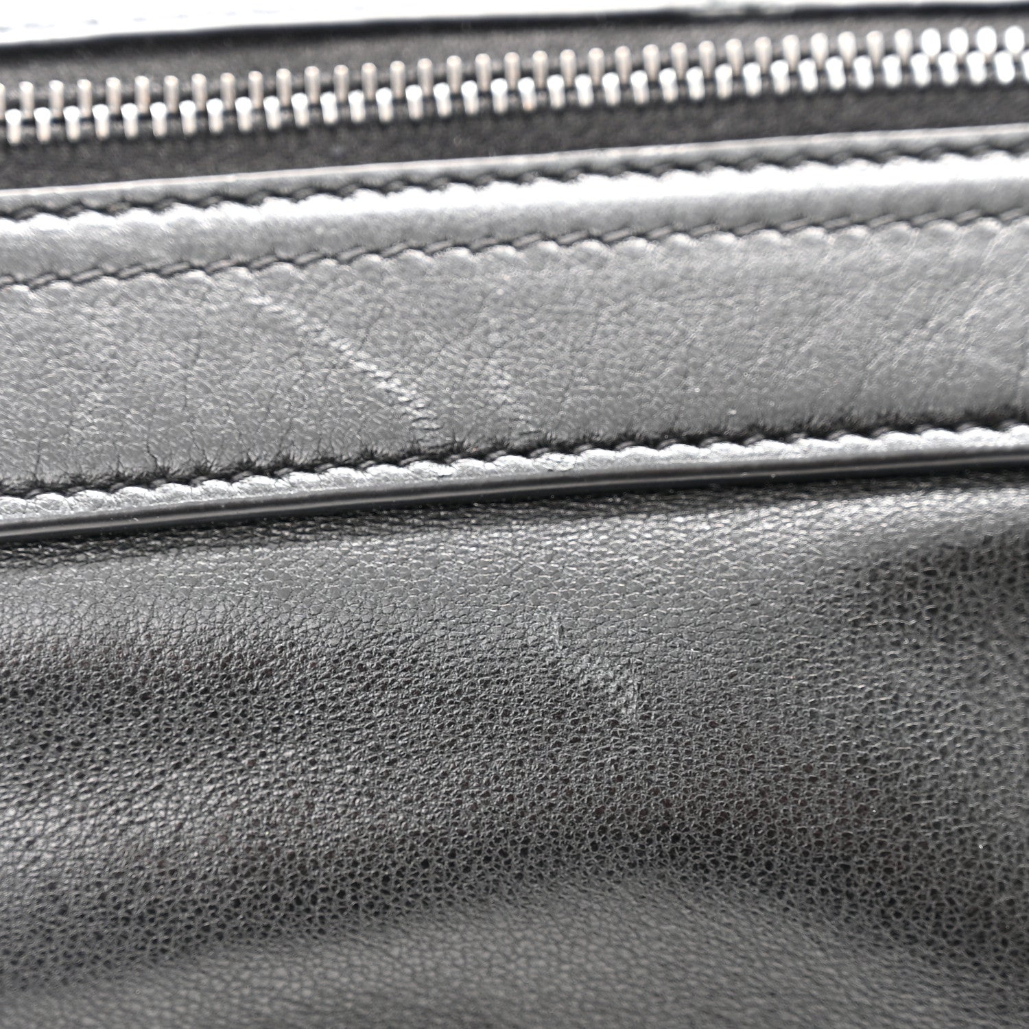 Saint Laurent Lambskin Logo Ripstop Body Belt Bag Black 11 of 11