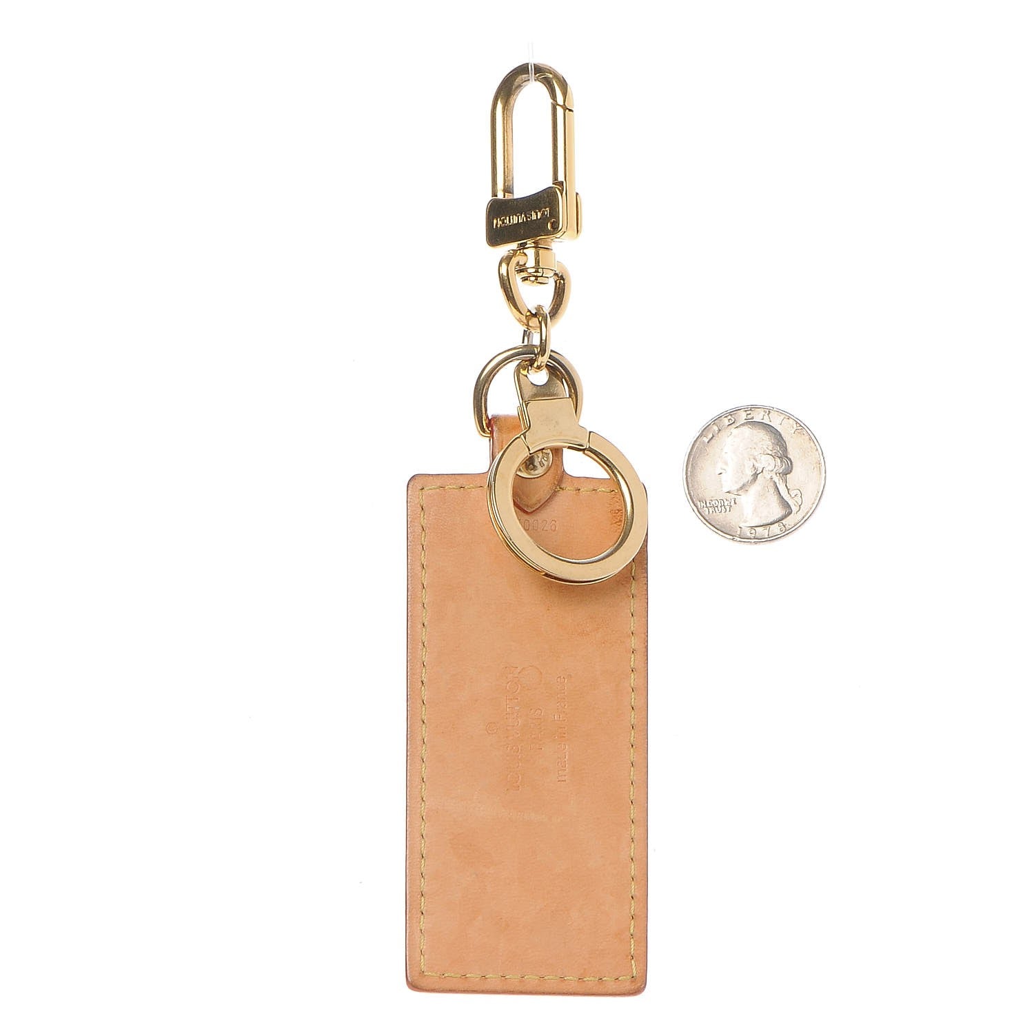 Louis Vuitton Vachetta Porte Clefs Fortune Key Chain 2 of 6