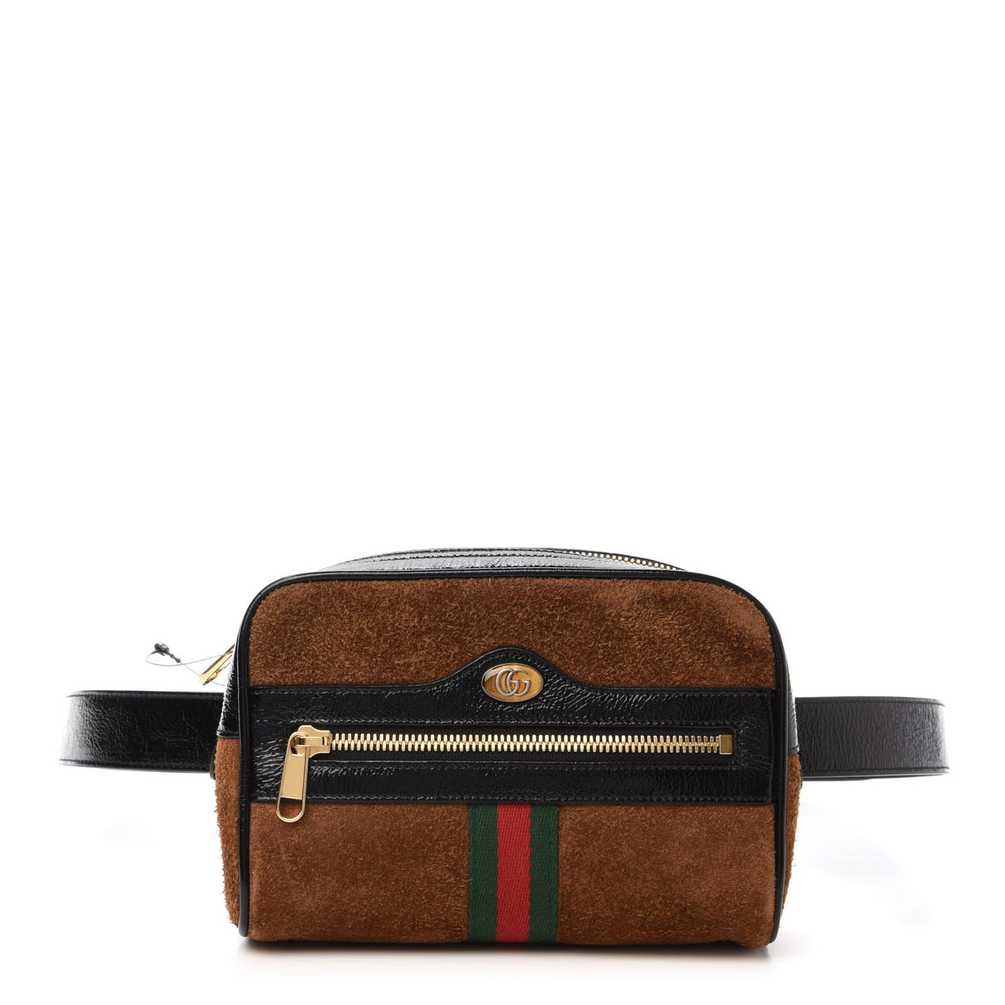 Suede Small Ophidia Belt Bag 95 38 Brown