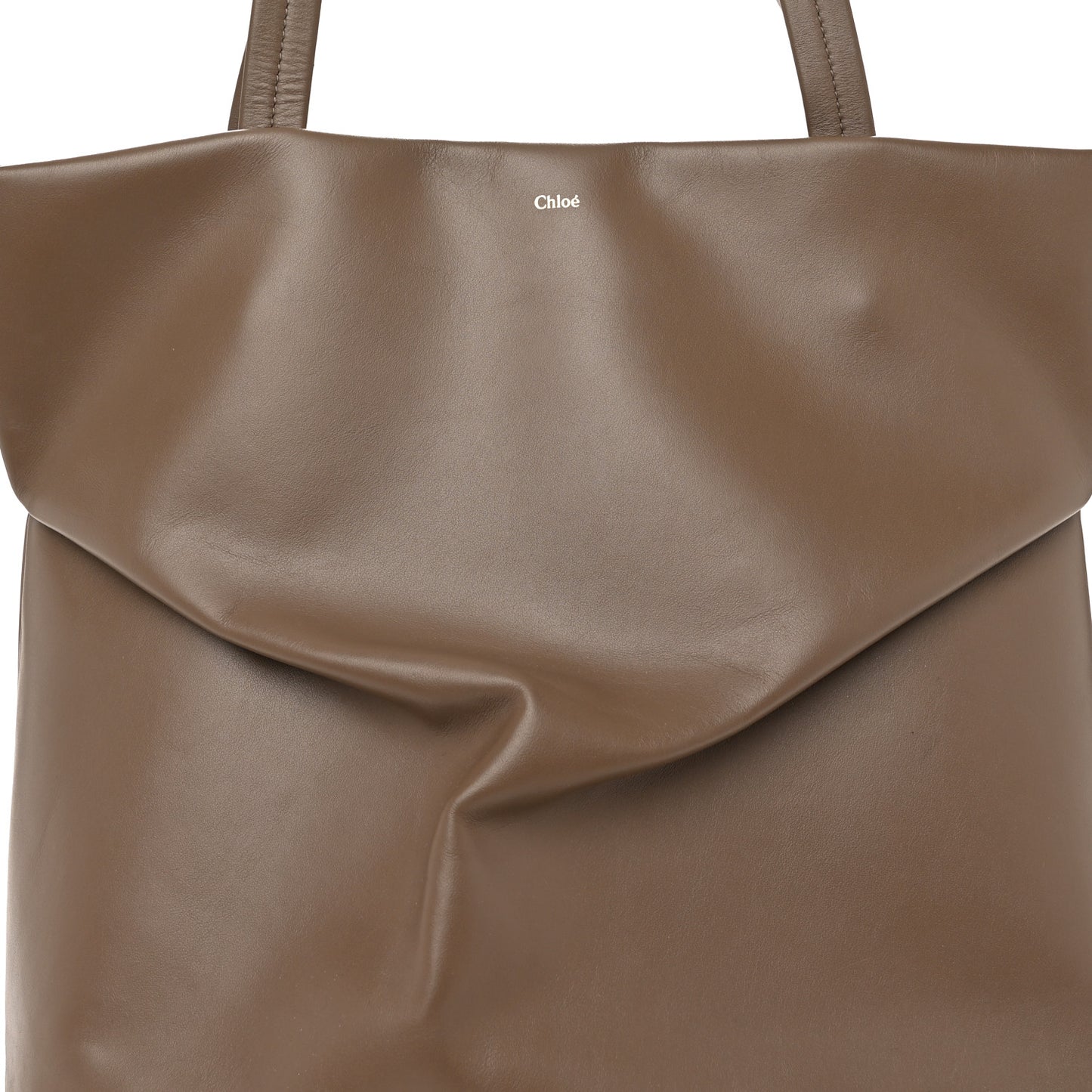 Calfskin Judy Tote Army Green