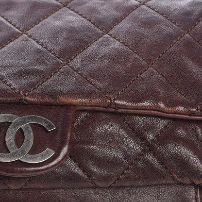 Chanel Calfskin Quilted Modern Chain Flap Brown 17 of 20