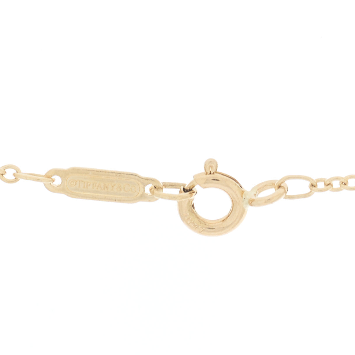 Tiffany 18K Yellow Gold Chain Necklace 19" 4 of 5