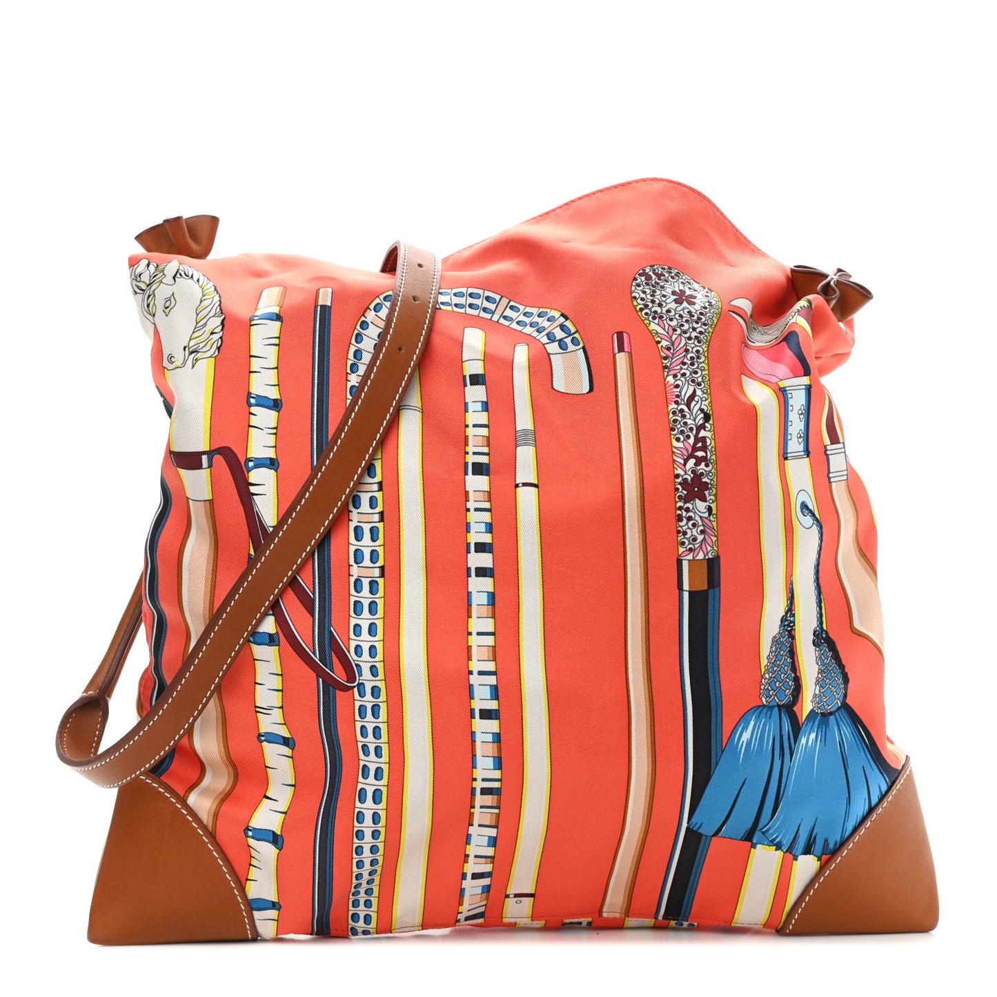 Silk Les Cannes Silky City 33 Bag Orange