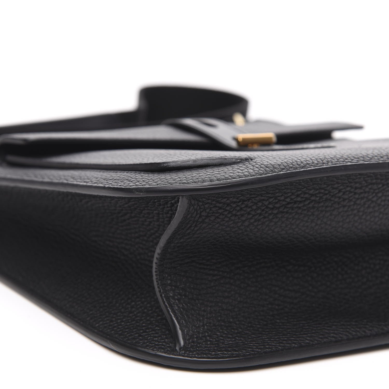 Tom Ford Grain Calfskin T Twist Crossbody Bag Black 7 of 10