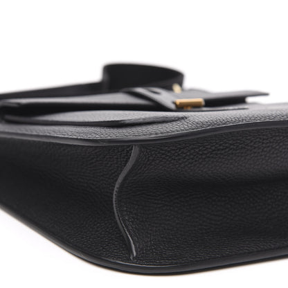 Tom Ford Grain Calfskin T Twist Crossbody Bag Black 7 of 10